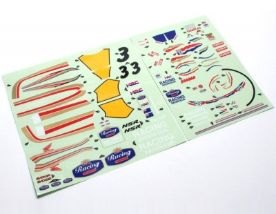 Kyosho Decal Sheet Honda...