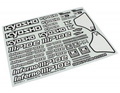 Kyosho Decal Sheet -...