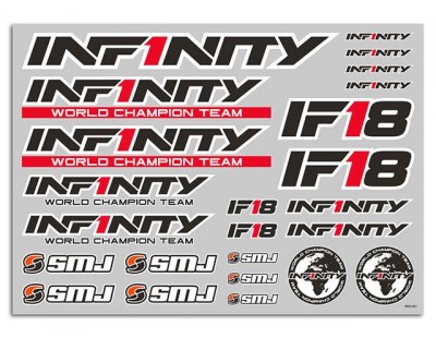 Infinity IF18 Decal (Black/1Pc)