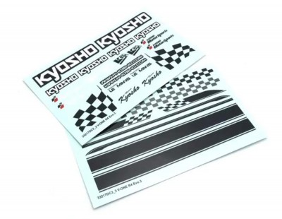 Kyosho Folha Autocolantes...