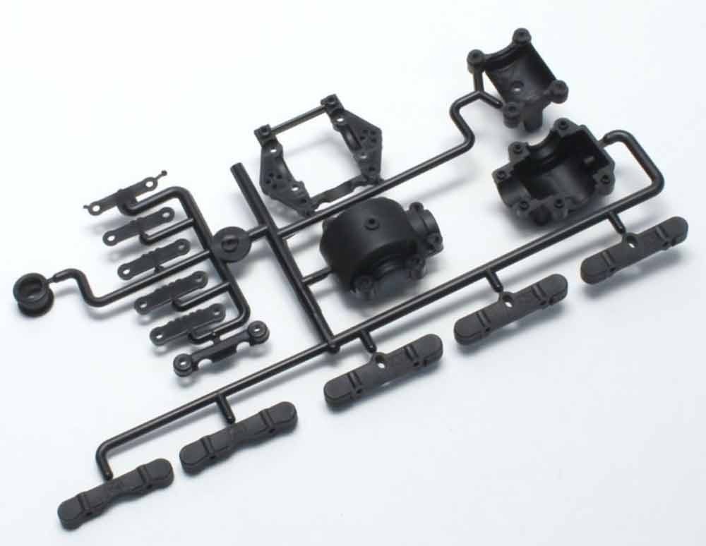 Kyosho LA371 Front Steering Knuckle and Hub Carrier Set for ZX5 and ZX6 