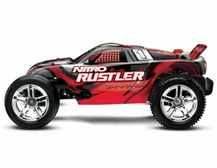 Traxxas 44094 Nitro Rustler 1:10 2WD Nitro Powered Stadium Truck